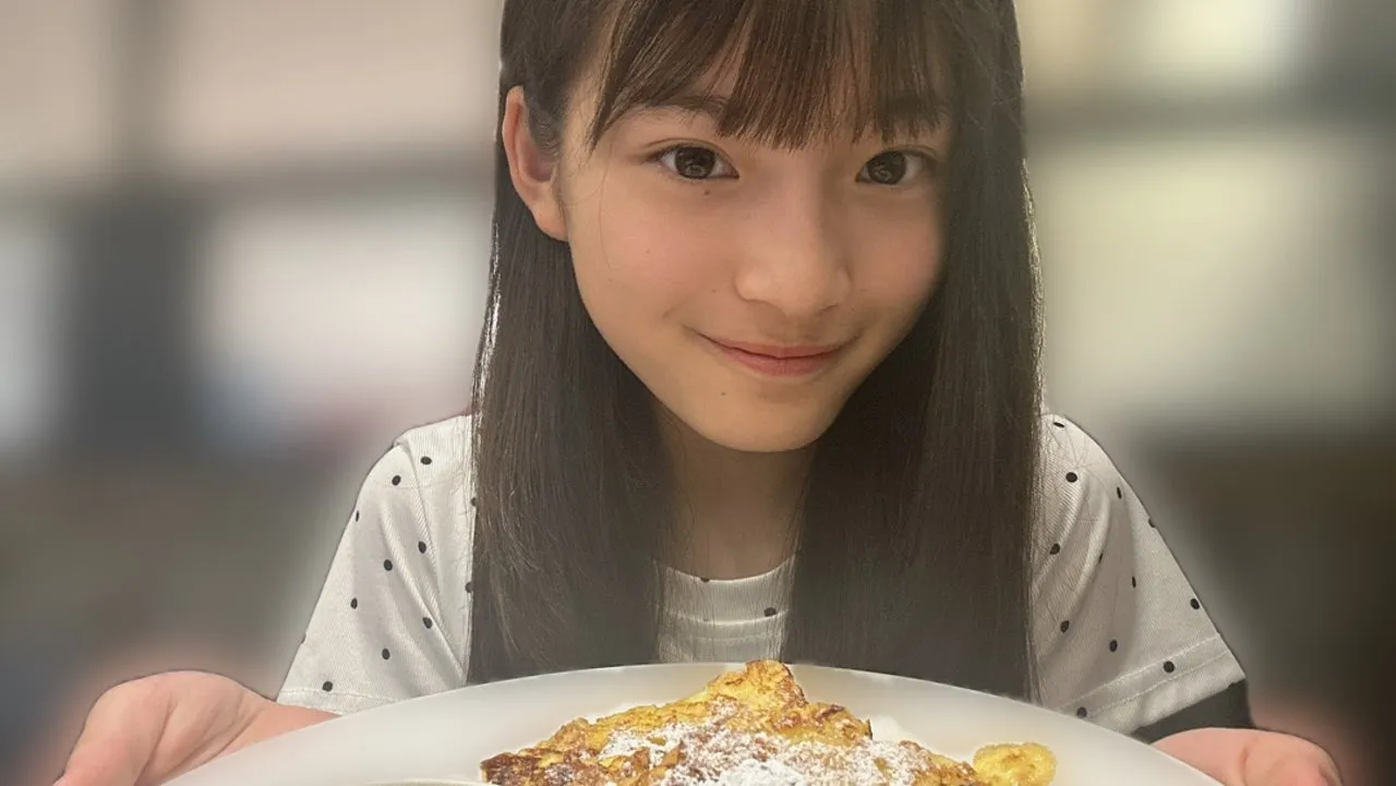 糖分を気にしながらフレンチトースト食べました。杉山結菜