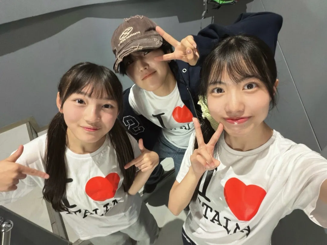 お揃いのイタリアT  大坪茉乃