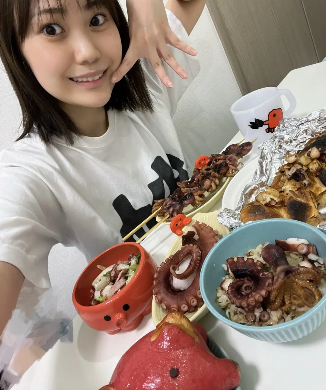 半夏生 今日もタコライフ  工藤由愛
