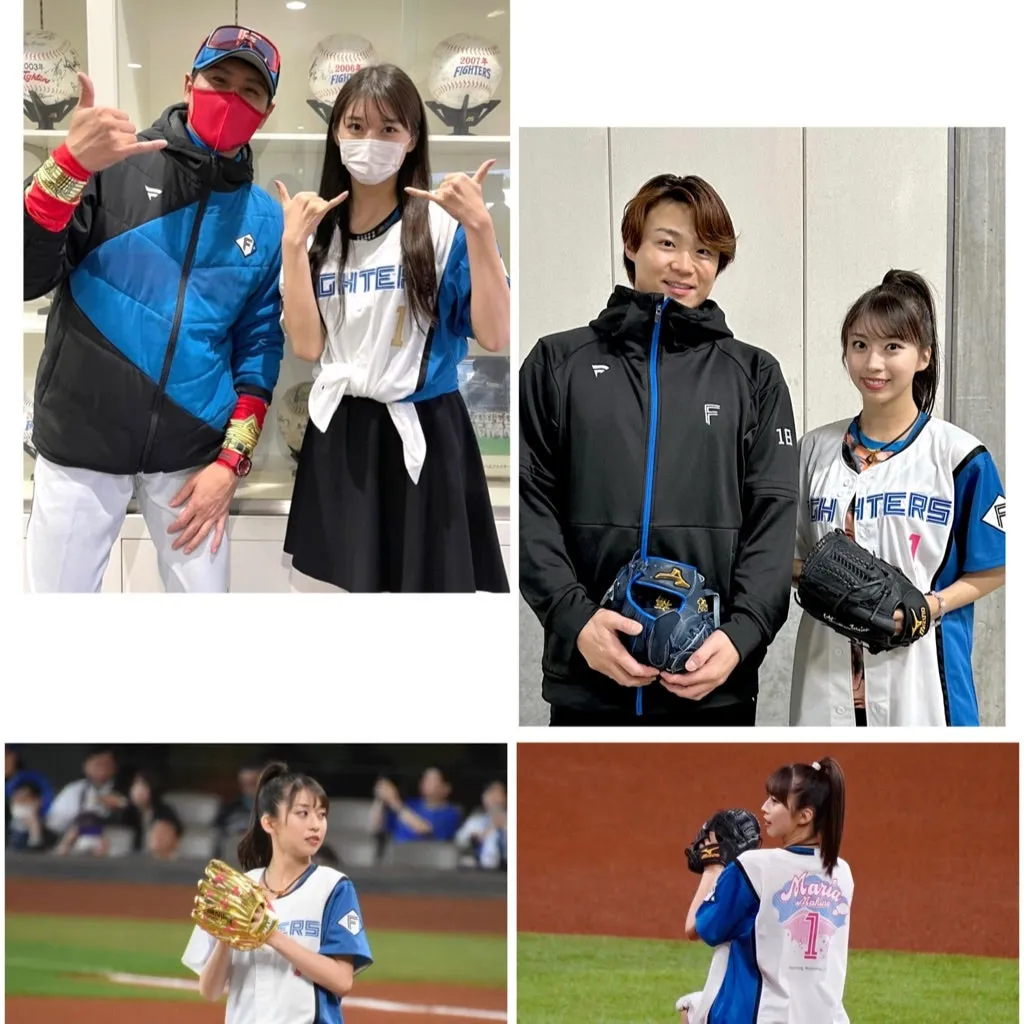『エスコンフィールドHOKKAIDOで会おうぜ！！♡♪*ﾟ』牧野真莉愛