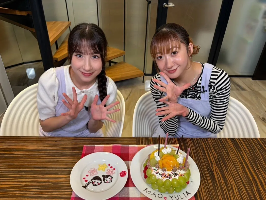 秋山眞緒さんとYouTube企画♡ 松原ユリヤ