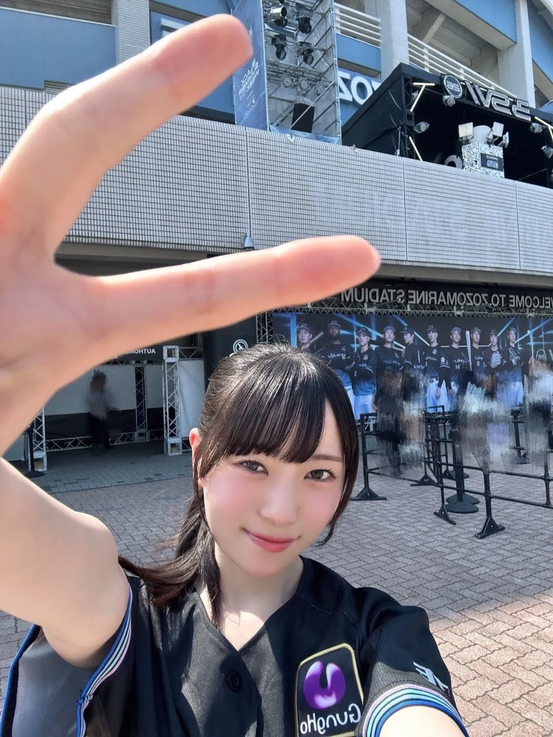 ZOZOマリンスタジアム！ありがとうございました　小野田華凜