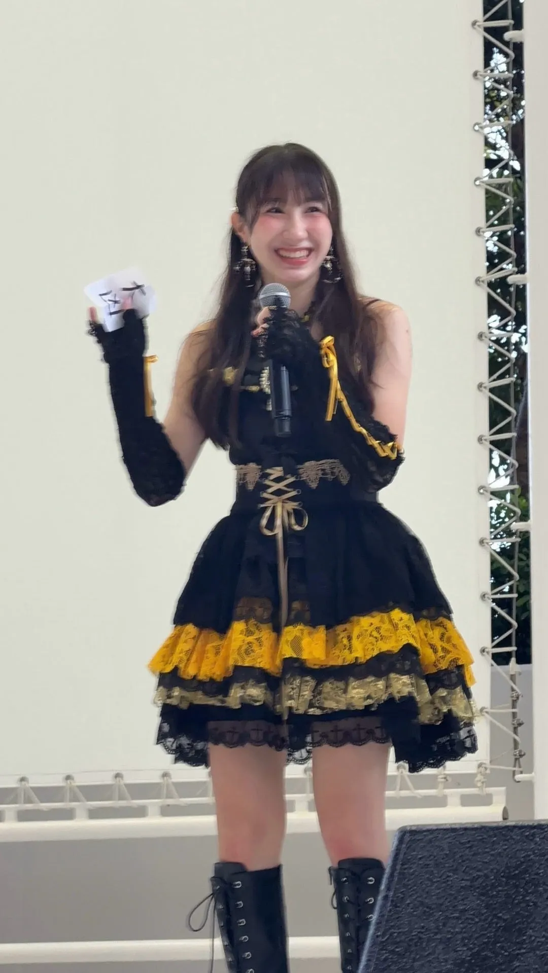 4枚目シングルの初のリリイベ　松原ユリヤ