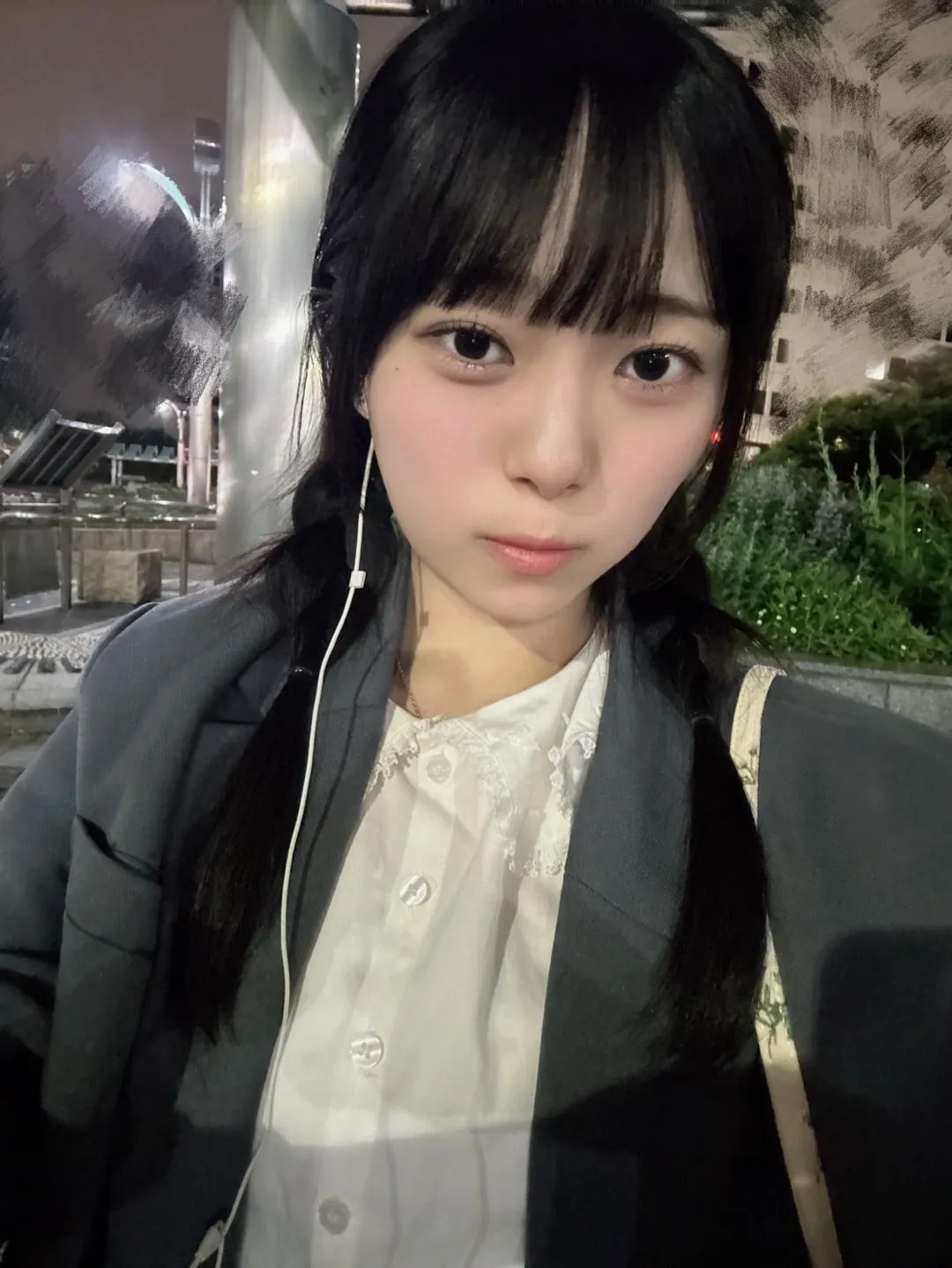 雨の中のさんぽ  小野田華凜