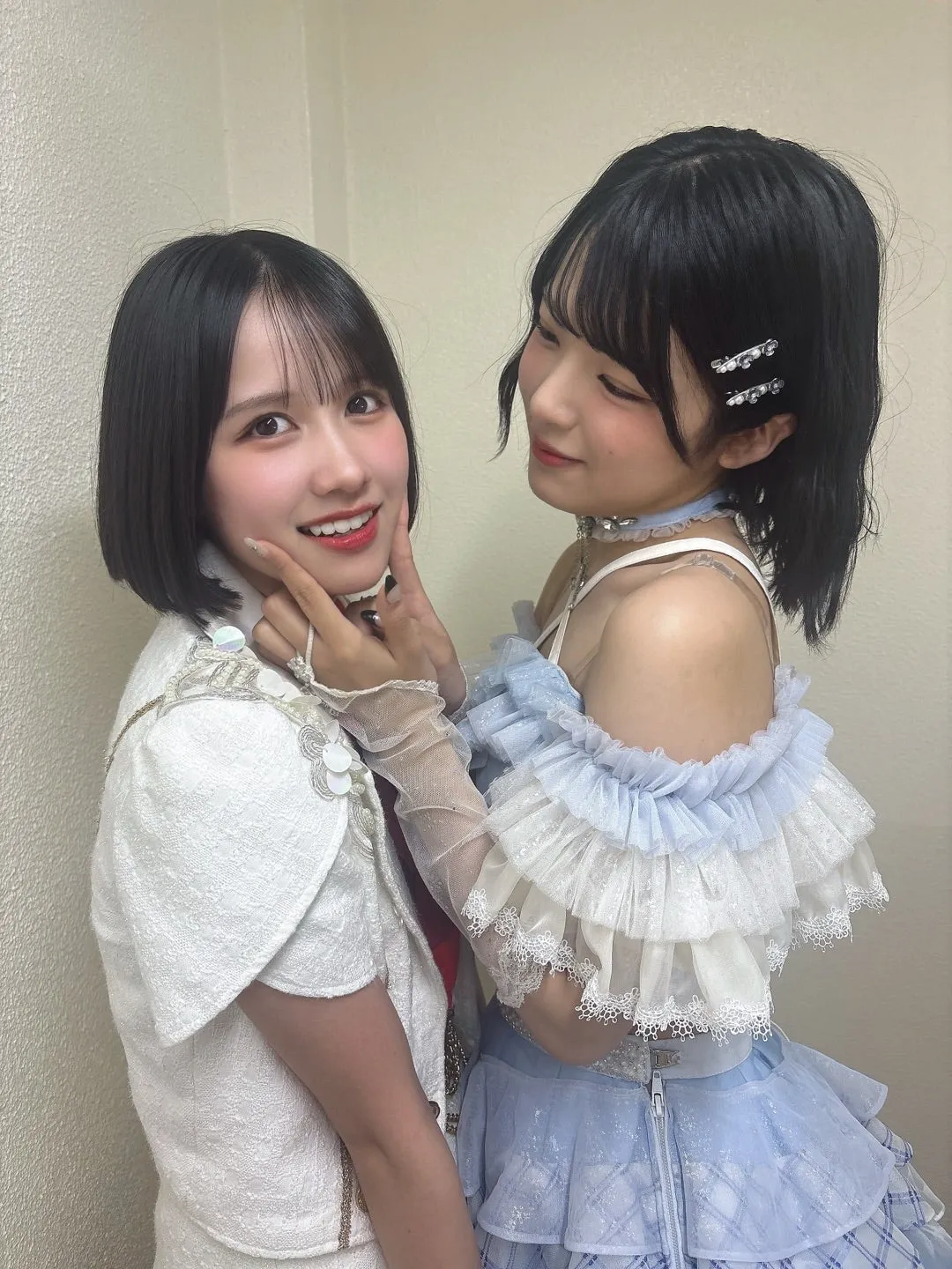 豫風さんがメイクしてくれた‼️‼️  相馬優芽
