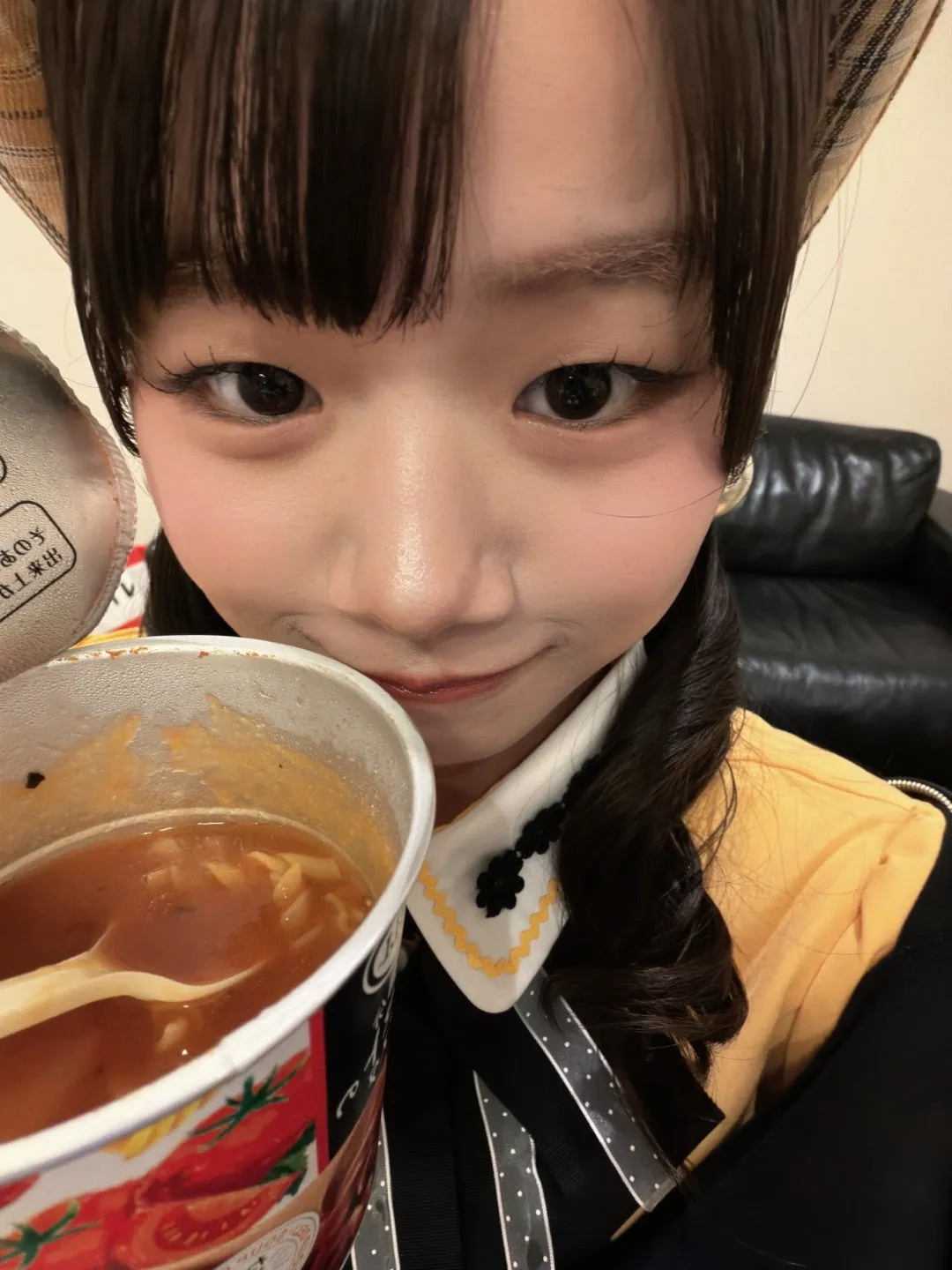 歌詞どうりにスープパスタたべた西村乙輝